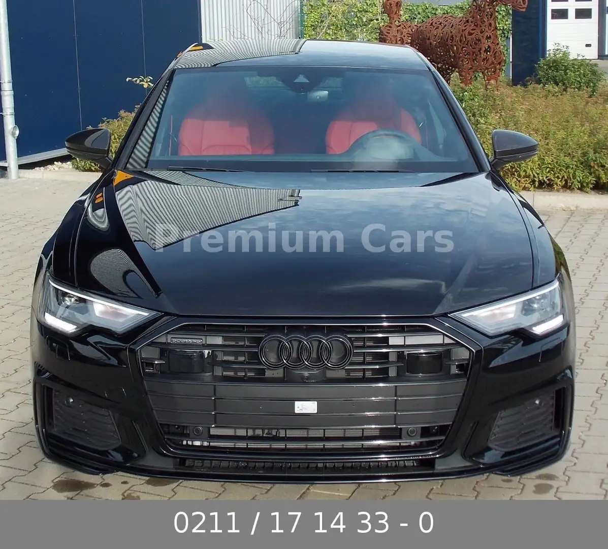 Audi A6 S line 40 TDI quattro S tronic/Leder rot/-15% Schwarz - 2