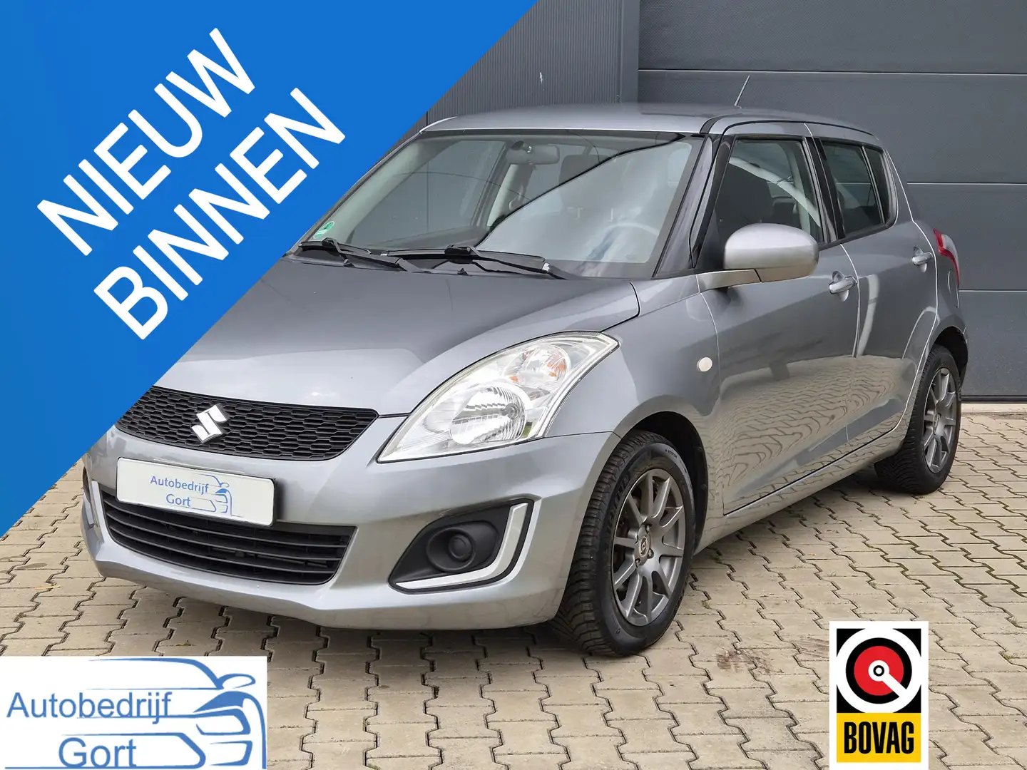 Suzuki Swift 1.2 Dynamic met airco -  AUTOMAAT - Grijs - 1