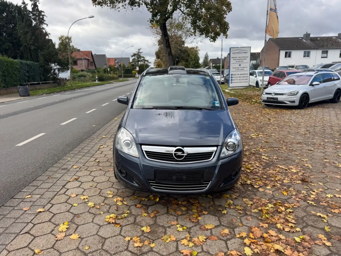 Opel Zafira B Cosmo*Panorama*Leder*7 Sitzer* Blau - 2