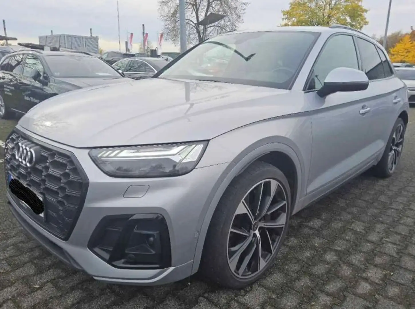 Audi SQ5 TDI qu BLACK B&O 360° MATRIX PANO AHK HuD VC Silber - 1