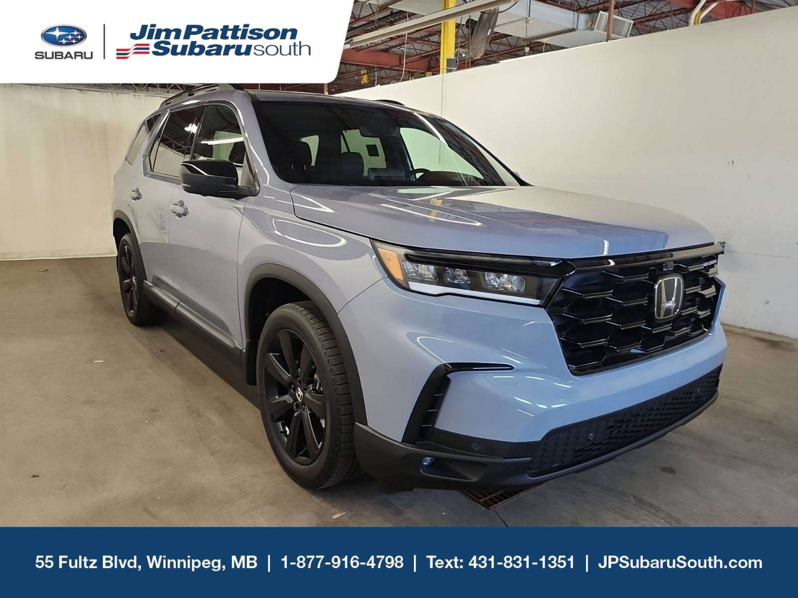 Gray 2025 Honda Pilot SUV / Crossover All-Wheel Drive Automatic