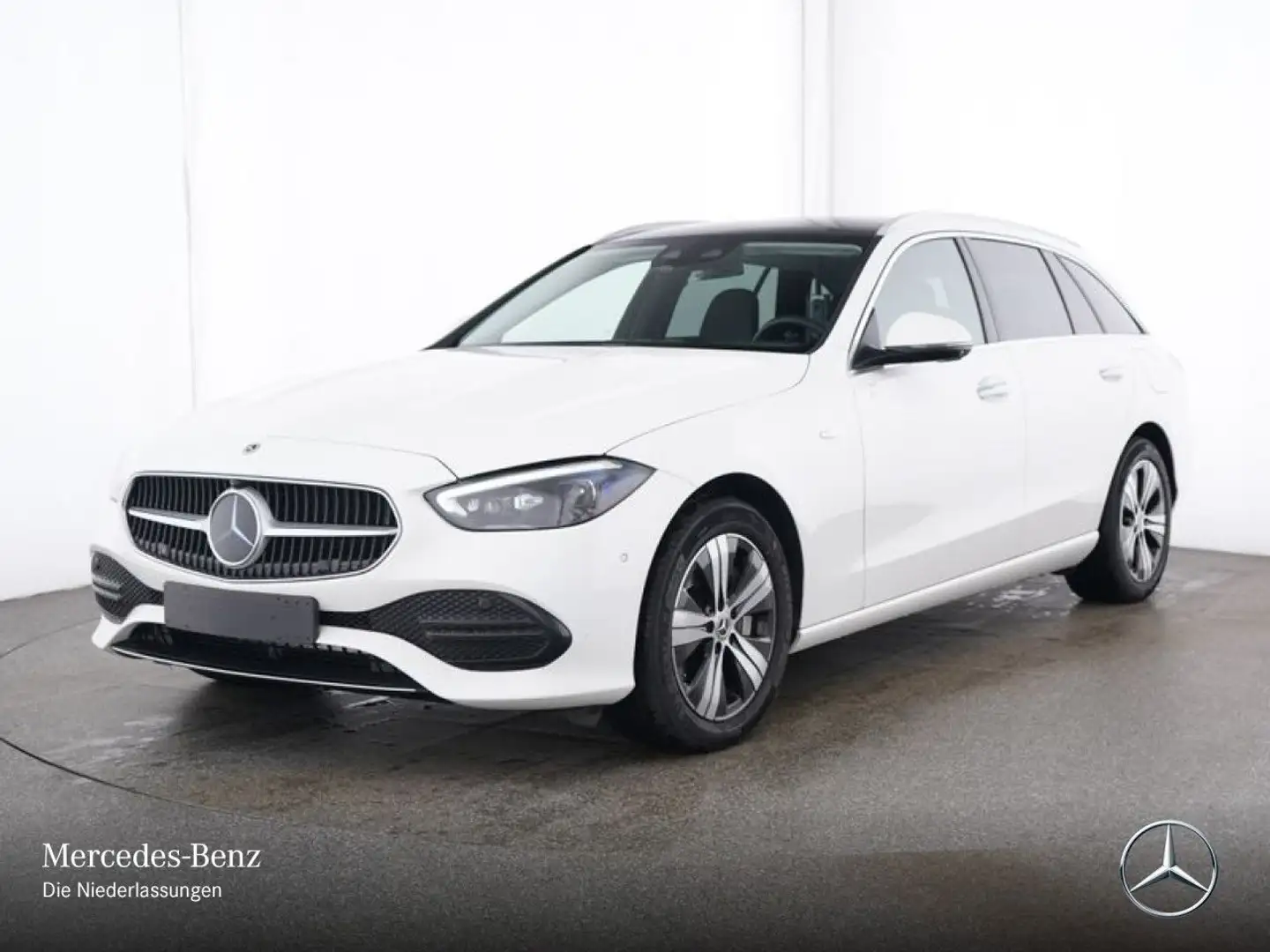 Mercedes-Benz C 300 de T AVANTG+PANO+AHK+BURMESTER+KEYLESS+9G Weiß - 2