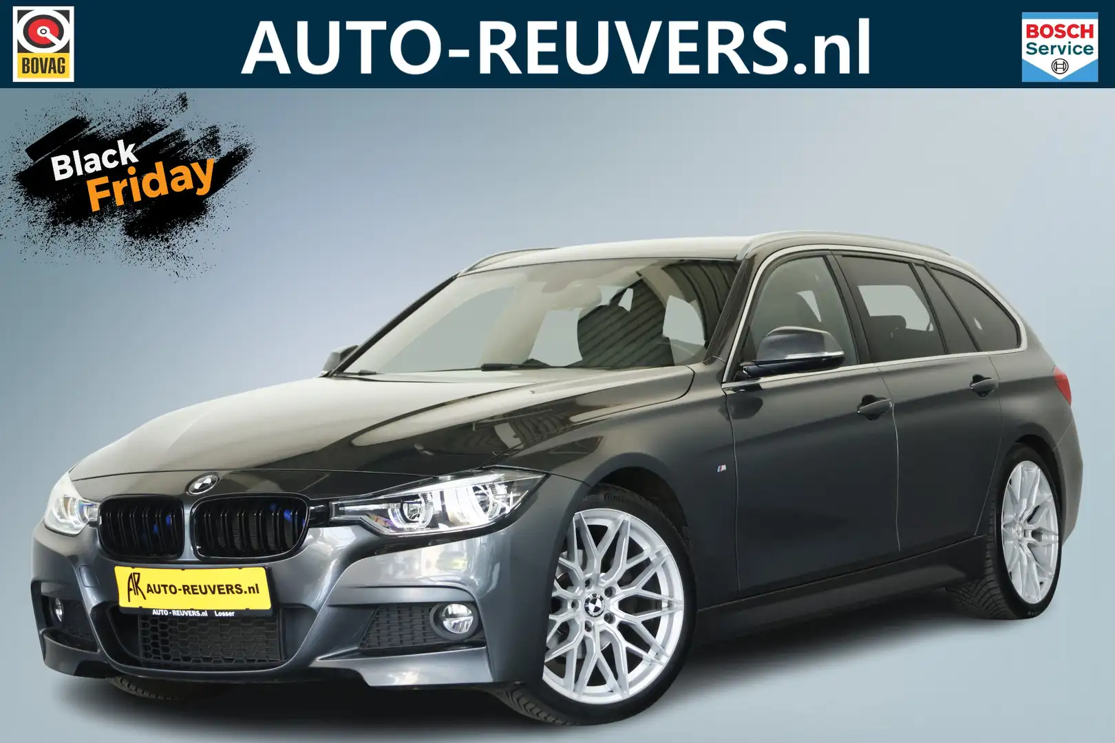 BMW 320 3-serie Touring 320i M-Sport 184pk / LED / Leder / Gris - 1
