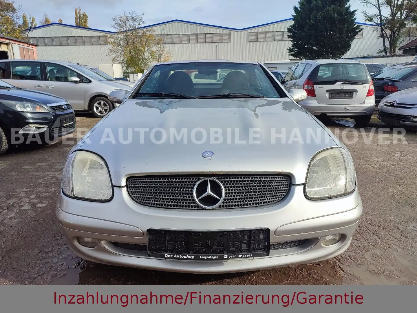 Mercedes-Benz SLK 230 KOMPRESSOR/LEDER/KLIMA/TÜV NEU Argent - 2