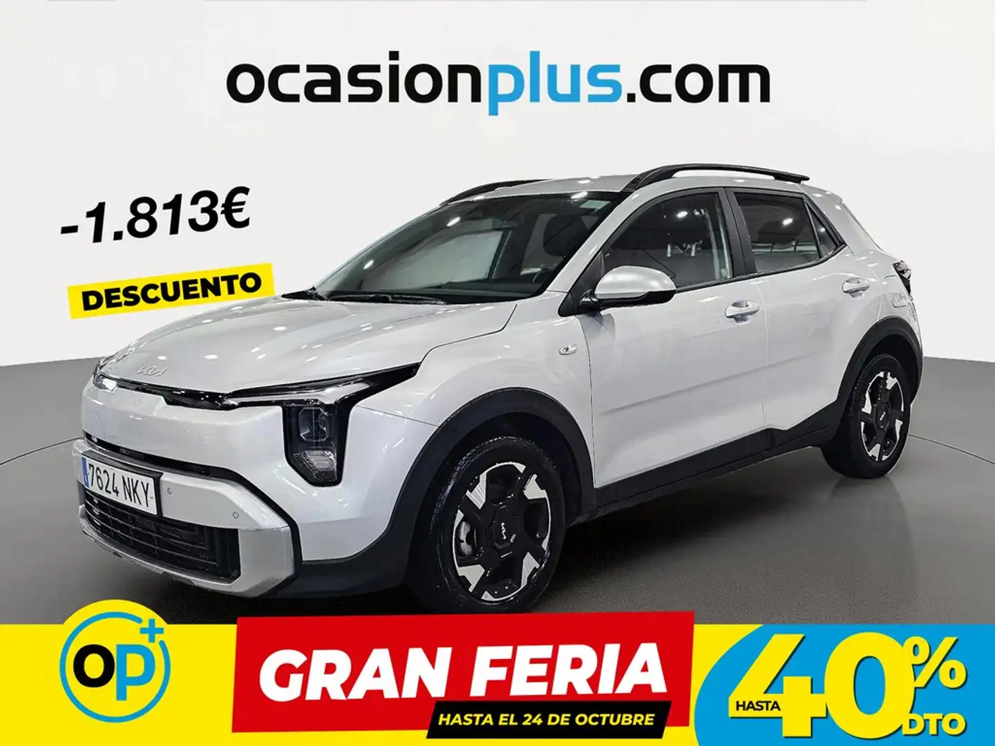 Kia Stonic 1.0 T-GDi MHEV Concept 100 Gris - 1
