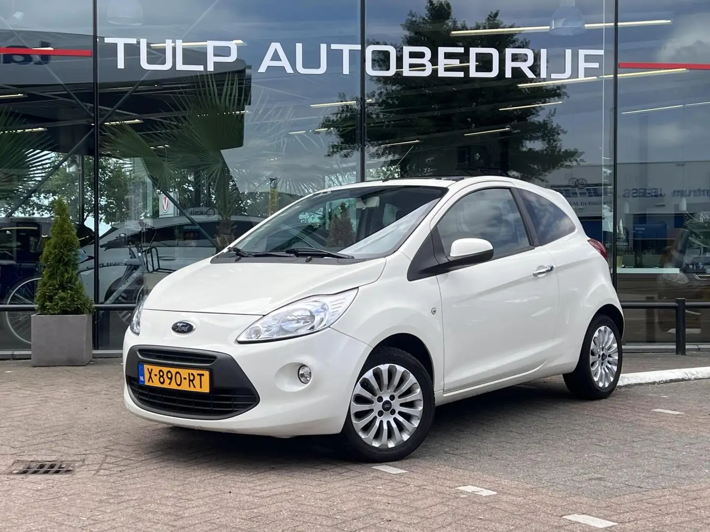 Ford Ka/Ka+ 1.2 Titanium X Wit Airco Clima Pano Goed onderhoud Wit - 1