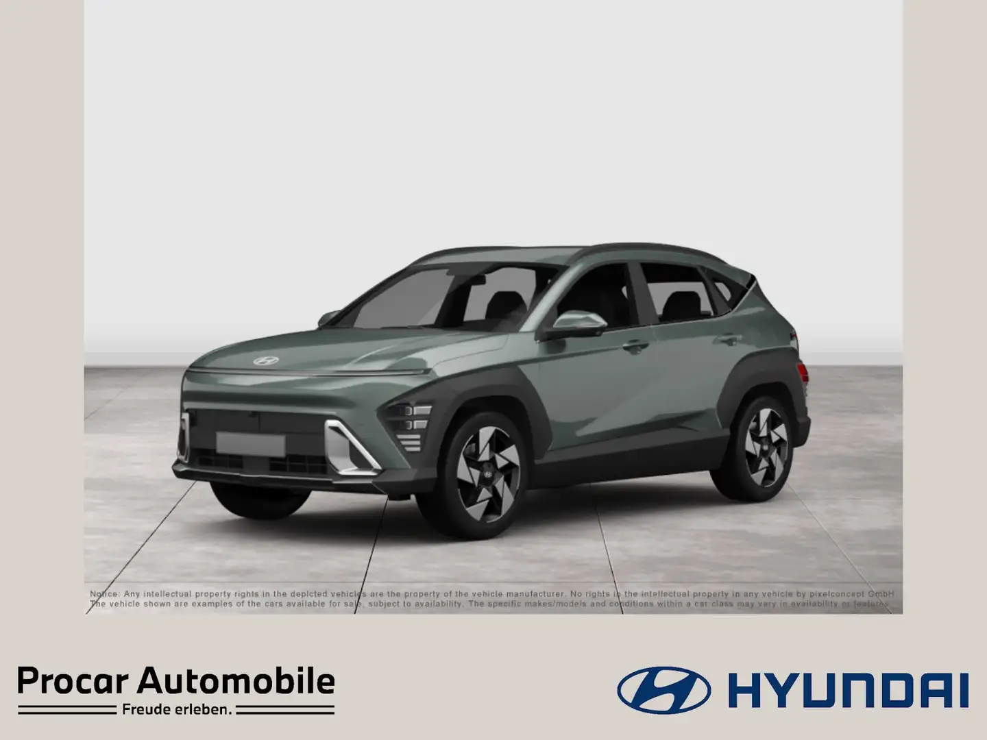 Hyundai KONA SX2 PRIME MY25 1.6 T-GDI 7-DCT 2WD Grün - 1