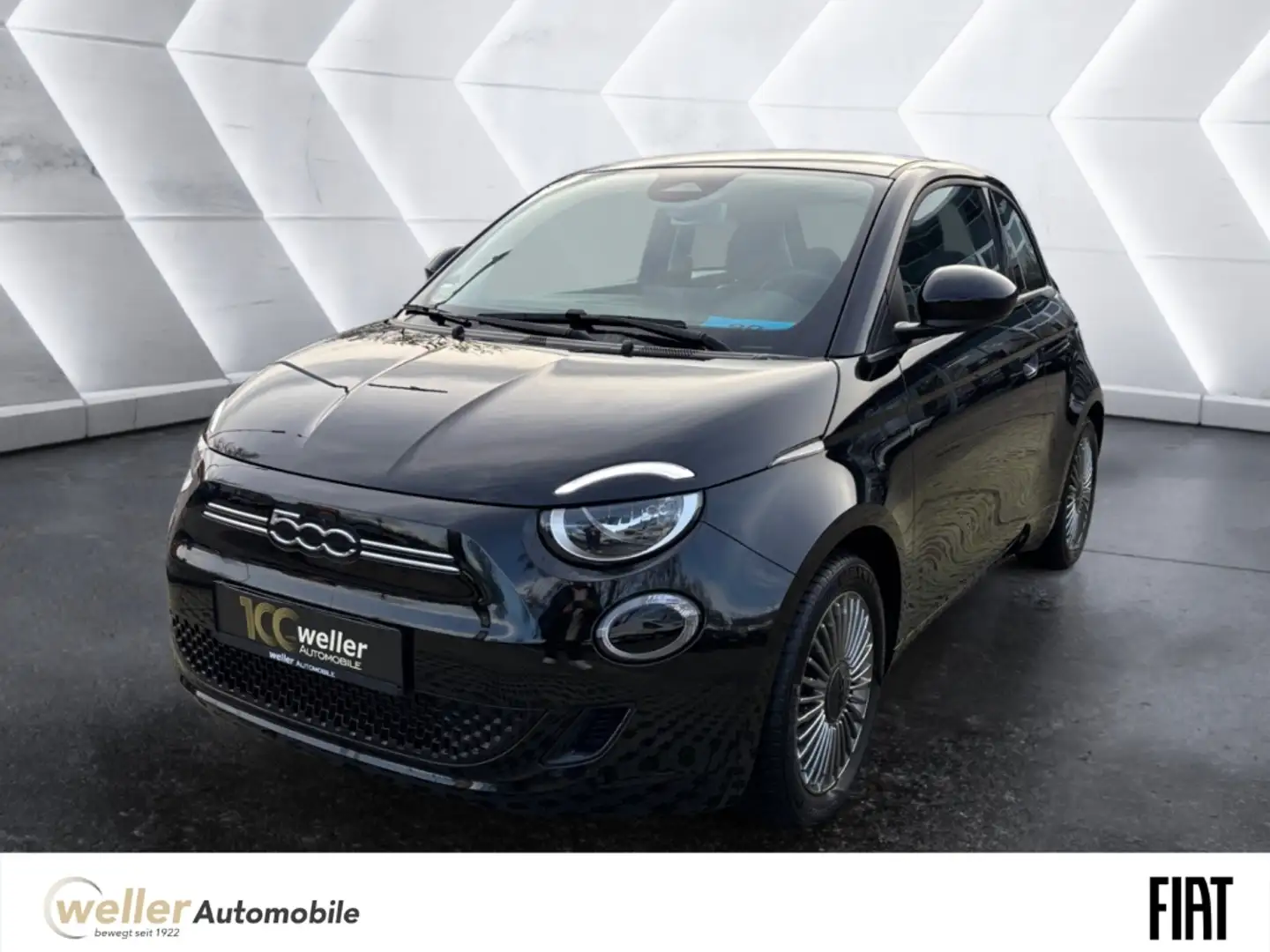 Fiat 500e Icon 42 Kwh Rückfahrkamera Sitzheizung Klimaautoma Schwarz - 1
