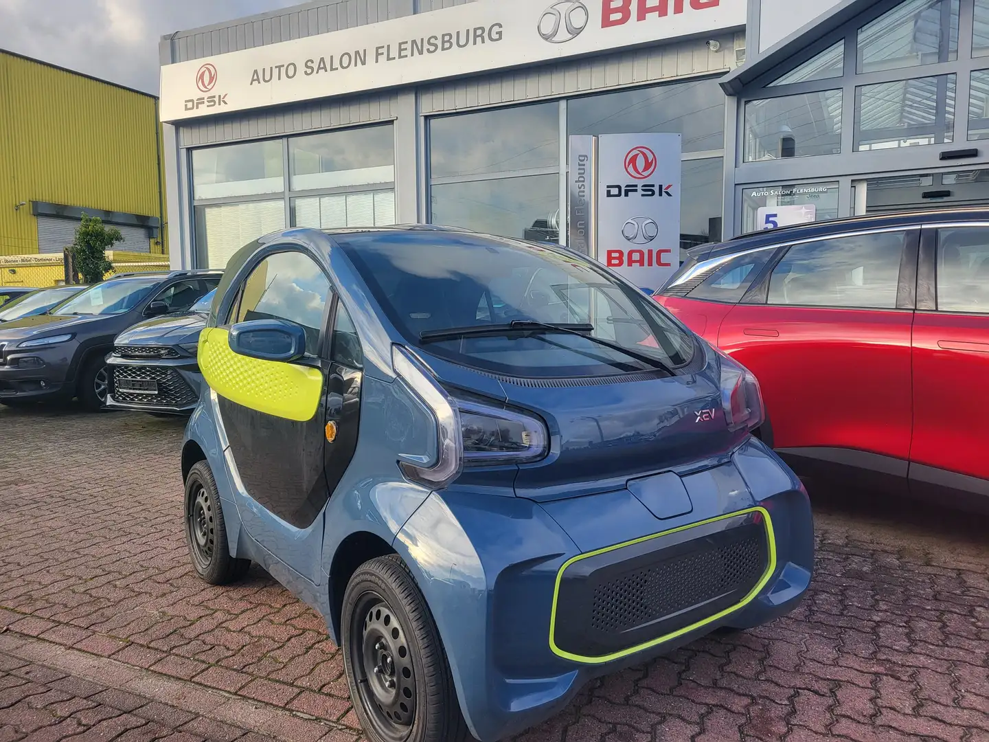 XEV Yoyo 100 % Elektro*ca.150 KM Reichweite*Klimaanlage Blau - 1