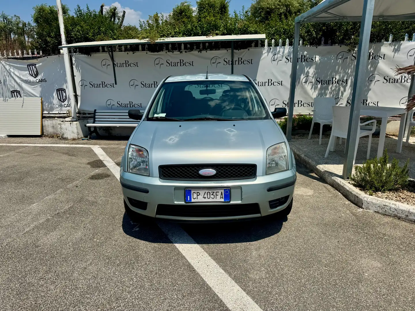 Ford Fusion Fusion 1.4 tdci Elegance*UNICOPROPRIETARIO* Argento - 2