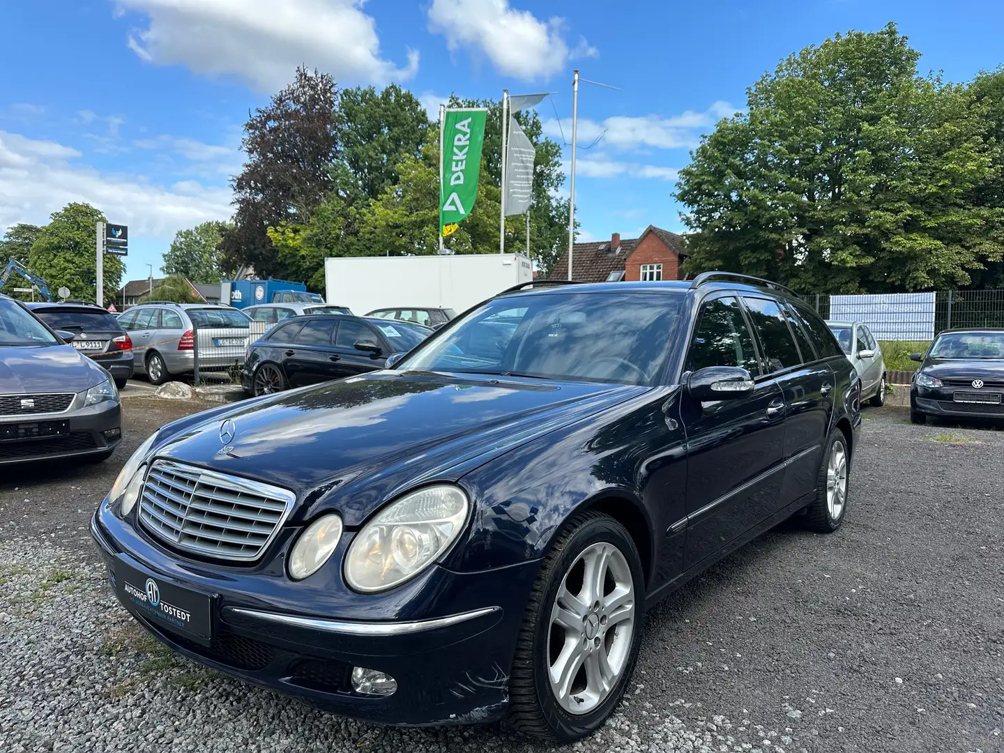 Mercedes-Benz E 320 T *AHK*SHZ*TÜV 10.2026 Bleu - 1