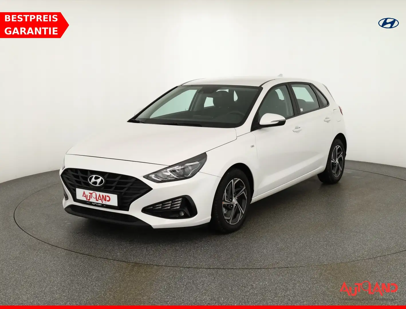 Hyundai i30 1.0 T-GDI Aut. Kamera AppConnect Tempomat Blanc - 1