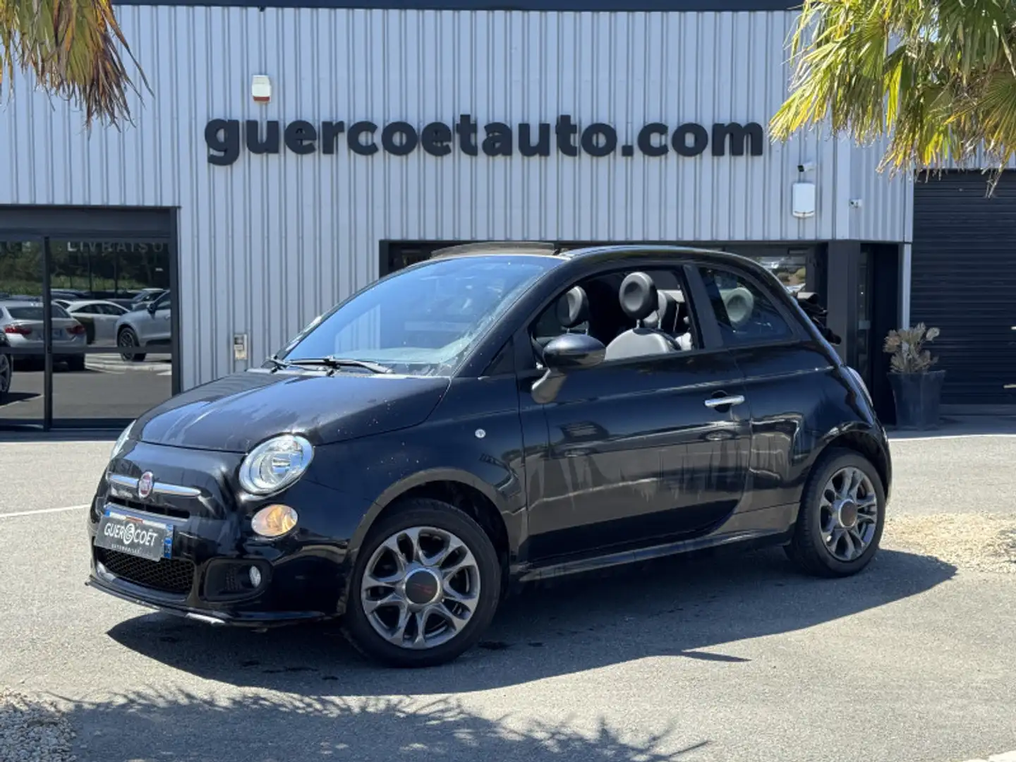 Fiat 500C 1.2 8V 69CH S DUALOGIC Noir - 1