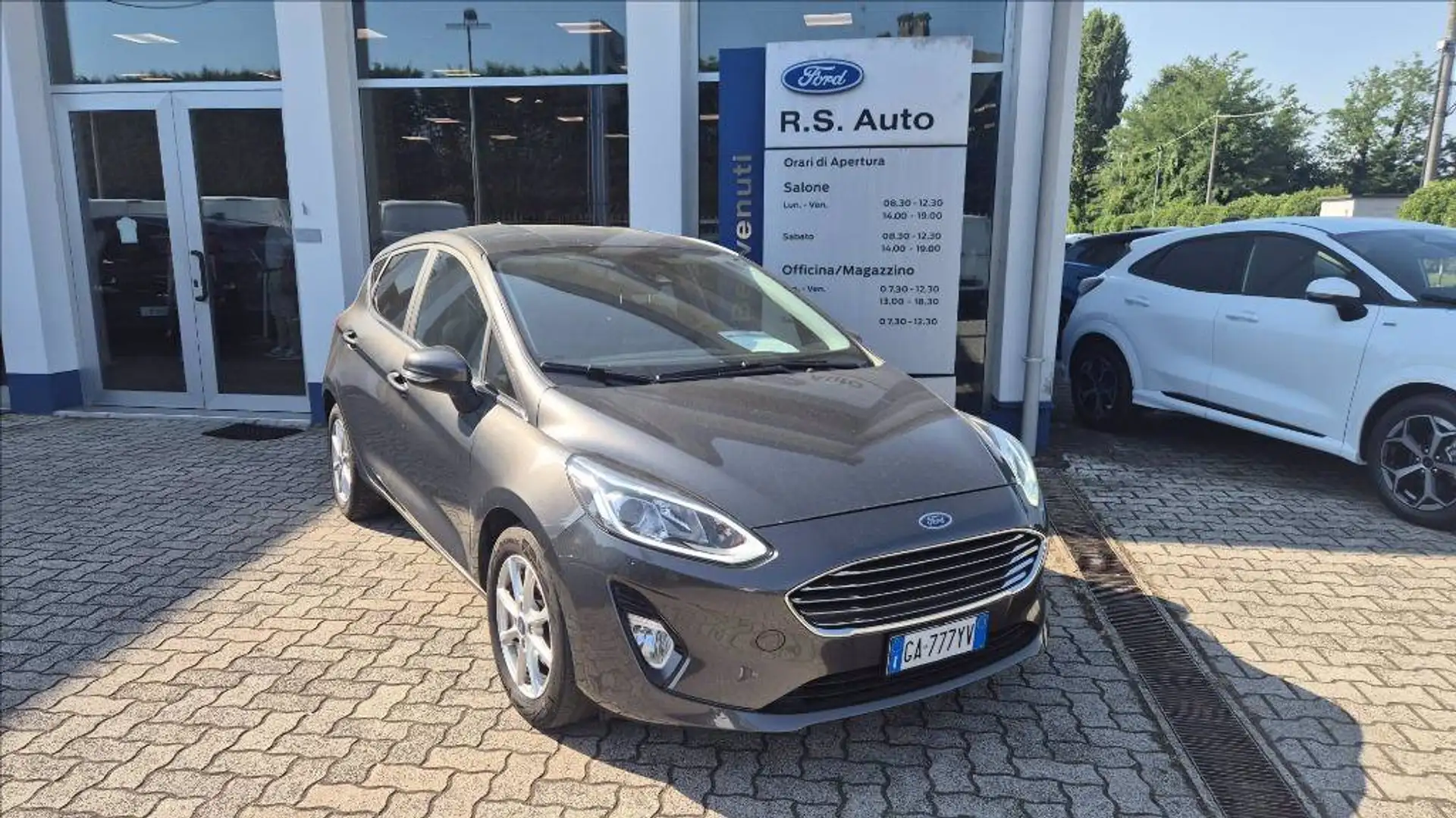 Ford Fiesta 5p 1.0 ecoboost hybrid Titanium s&s 125cv my20.75 Grigio - 1