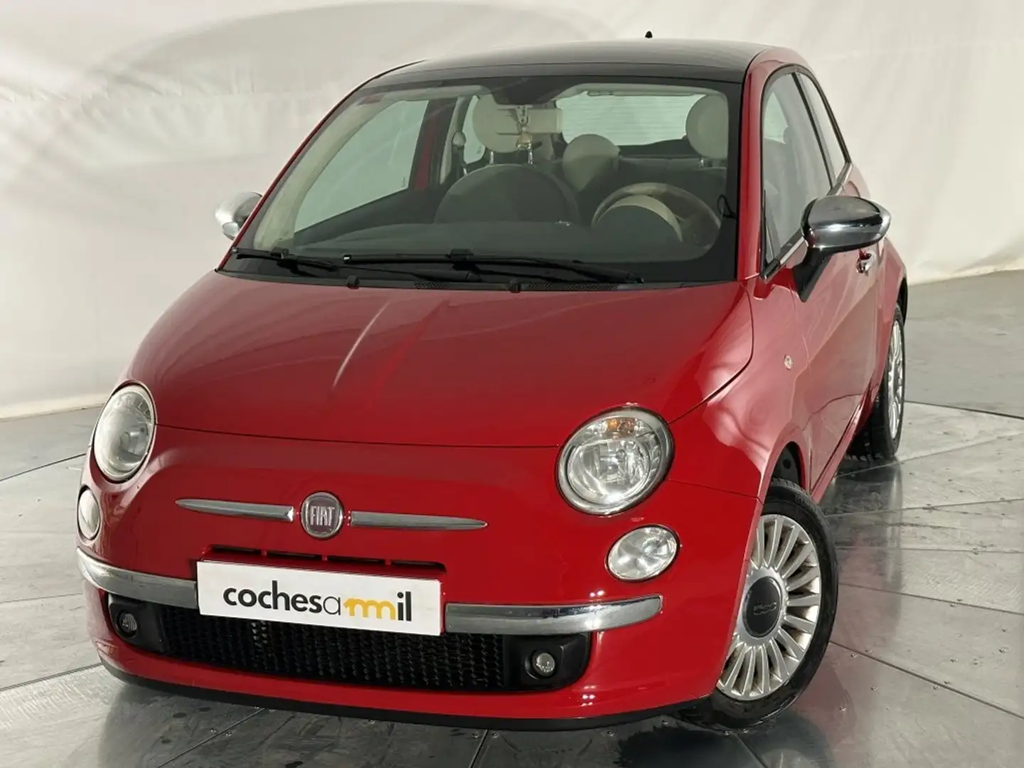 Fiat 500 1.2 Lounge Rosso - 1