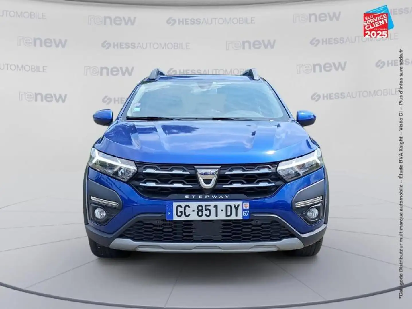 Dacia Sandero 1.0 ECO-G 100ch Stepway Confort -22 Bleu - 2