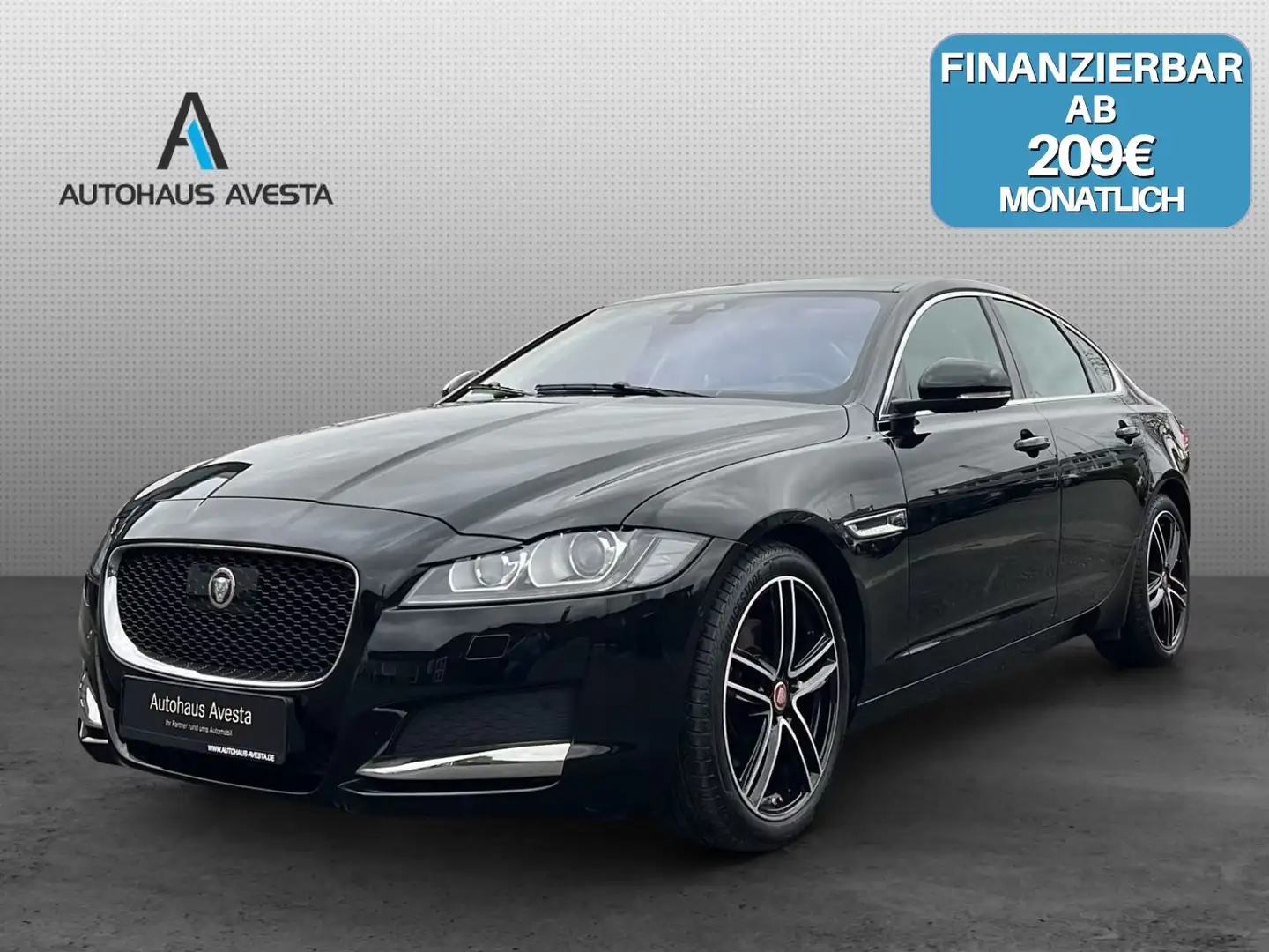 Jaguar XF Prestige/ 1.HAND/ 84.tKM/ 2016/ GARANTIE/ Schwarz - 1