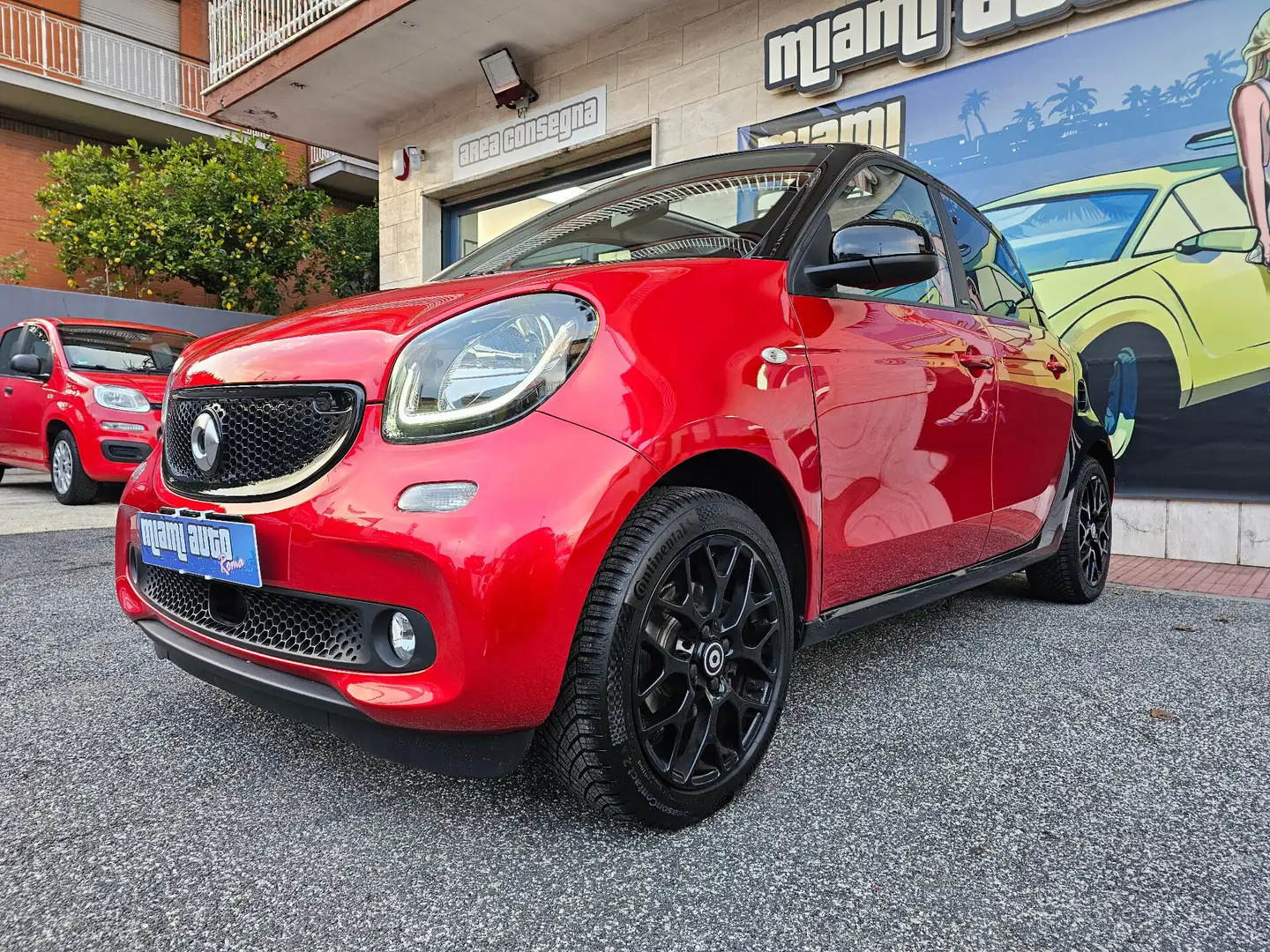 smart forFour 90 0.9 Turbo twinamic Prime CABRIO UNIP PACK SPORT Rosso - 2
