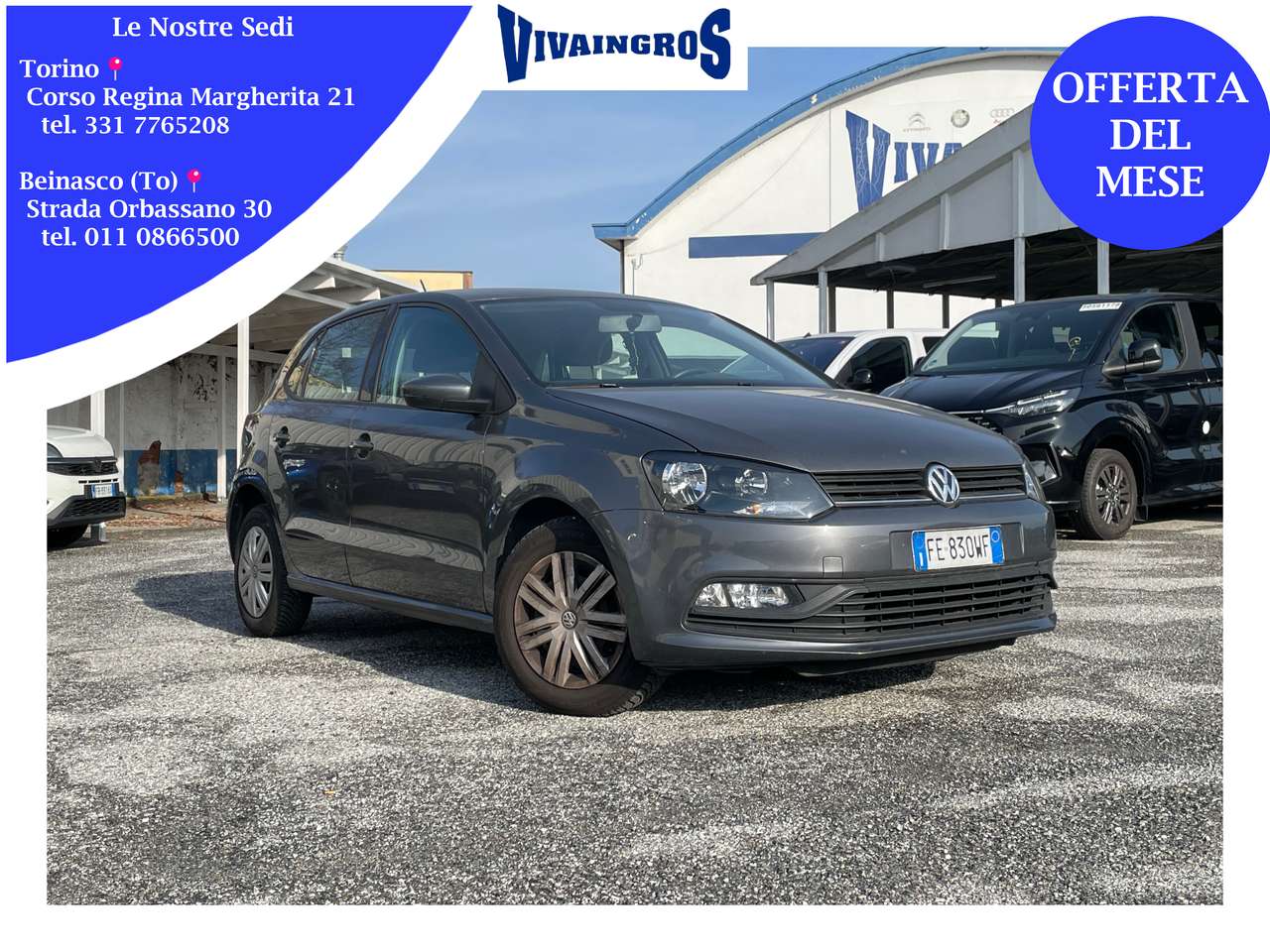 Volkswagen Polo 5p 1.0 mpi 60CV Trendline / IDEALE NEOPATENTATI
