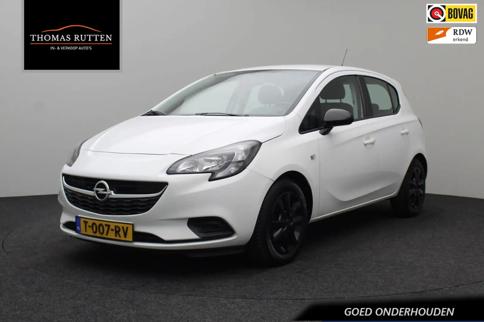Opel Corsa 1.2 2015 | Cruise Control | Lichtmetalen Velgen | Weiß - 1