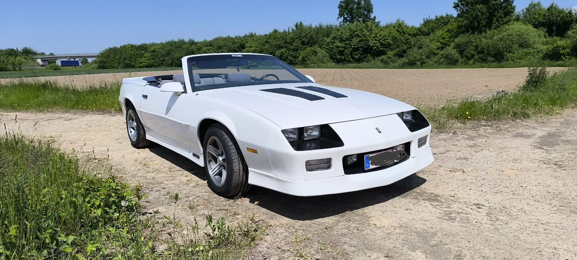 Chevrolet Camaro Iroc Z Cabrio V8 / Tausch? Bianco - 1
