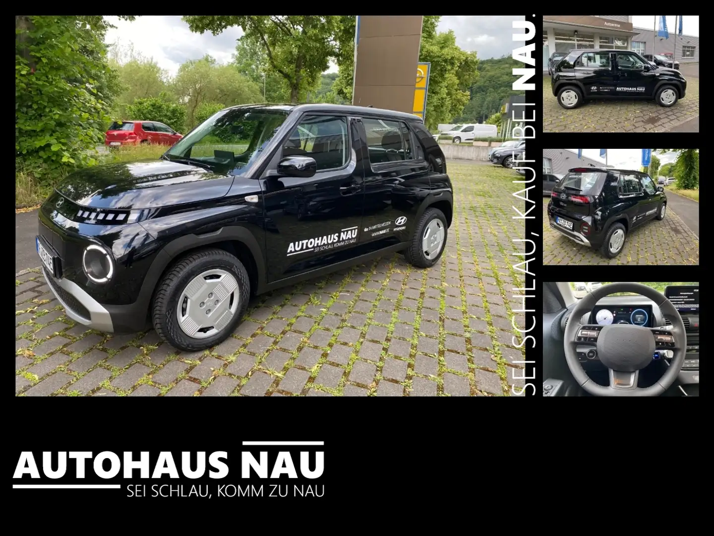 Hyundai Inster 71 kW Select Effizienz-Paket, Kamera Schwarz - 1