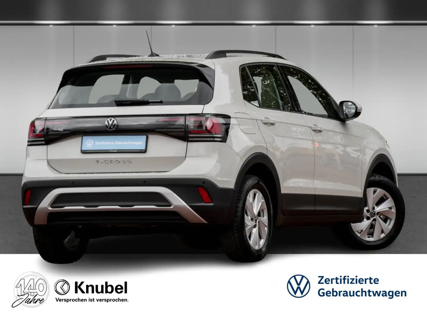 Volkswagen T-Cross Life 1.0 TSI LED AHK TravelAss. App-Connect Grau - 2