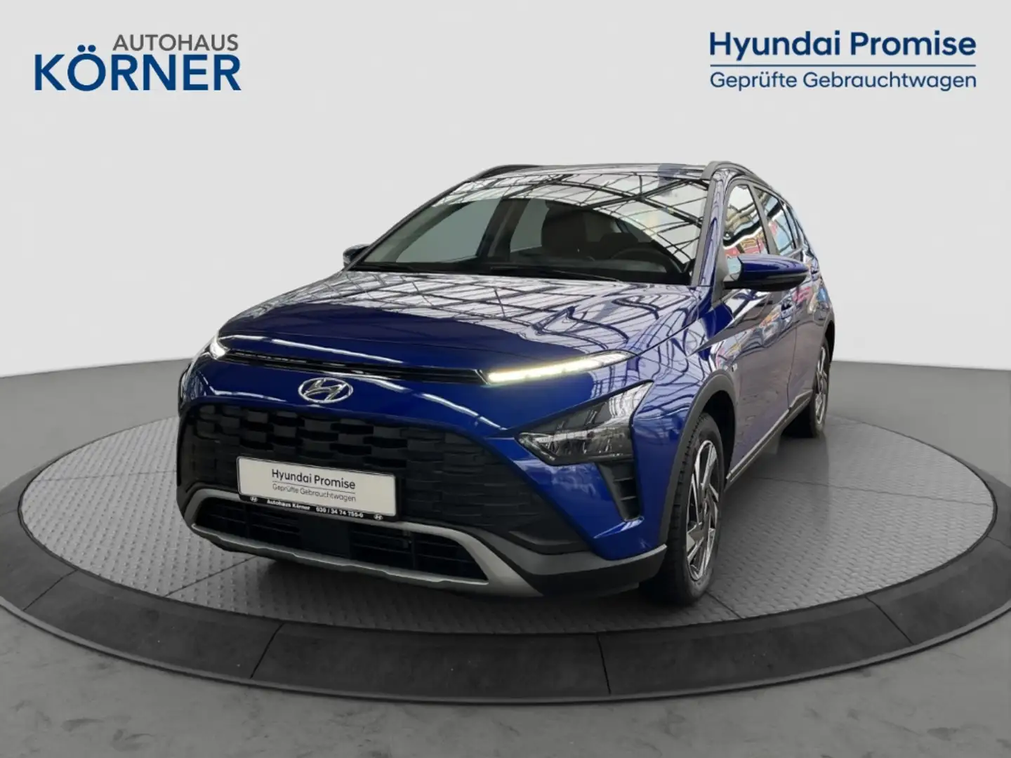 Hyundai BAYON 1.0 T-GDI (+48V) *LED*LED*CAM*NAVI* Blau - 2