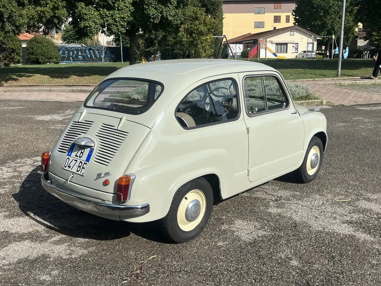Fiat 600 Prima Serie Vetri Scorrevoli ASI, foto 4