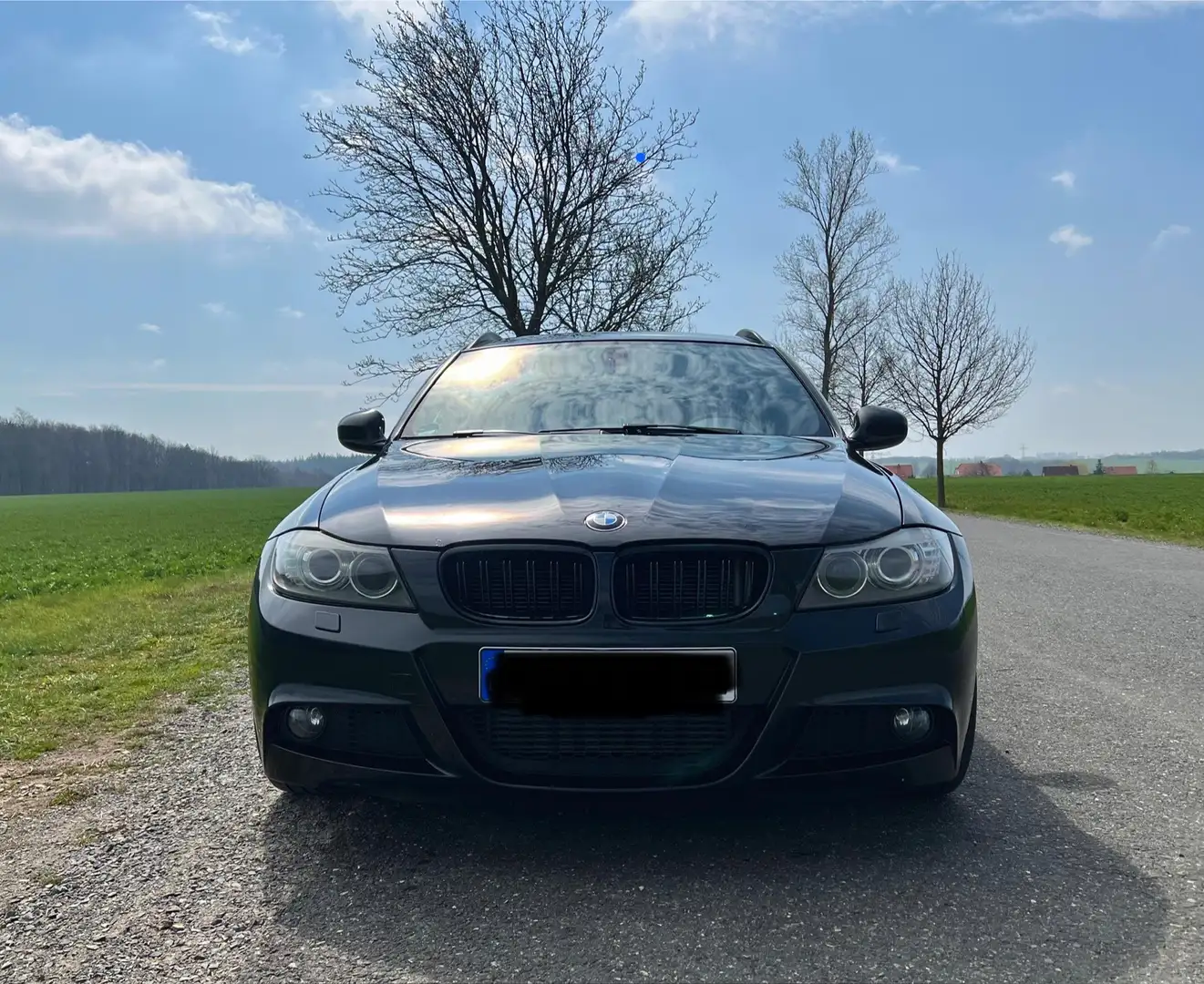 BMW 330 E91 330d xdrive Noir - 1