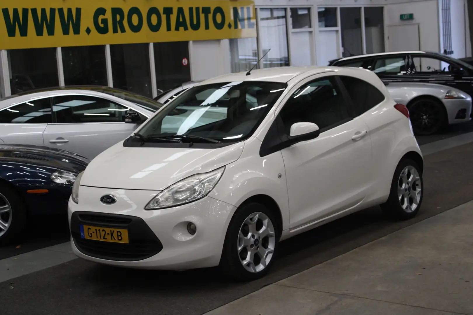 Ford Ka/Ka+ 1.2 Trend Airco, Stuurbekrachtiging Wit - 1