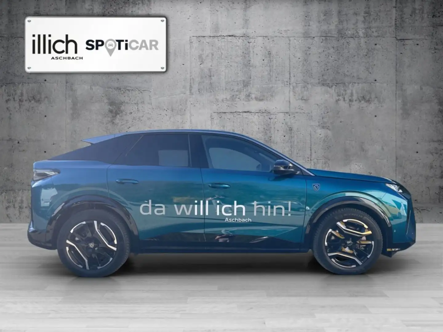 Peugeot 3008 E-3008 GT Elektromotor 210 - Batterie 73 kWh Blau - 2