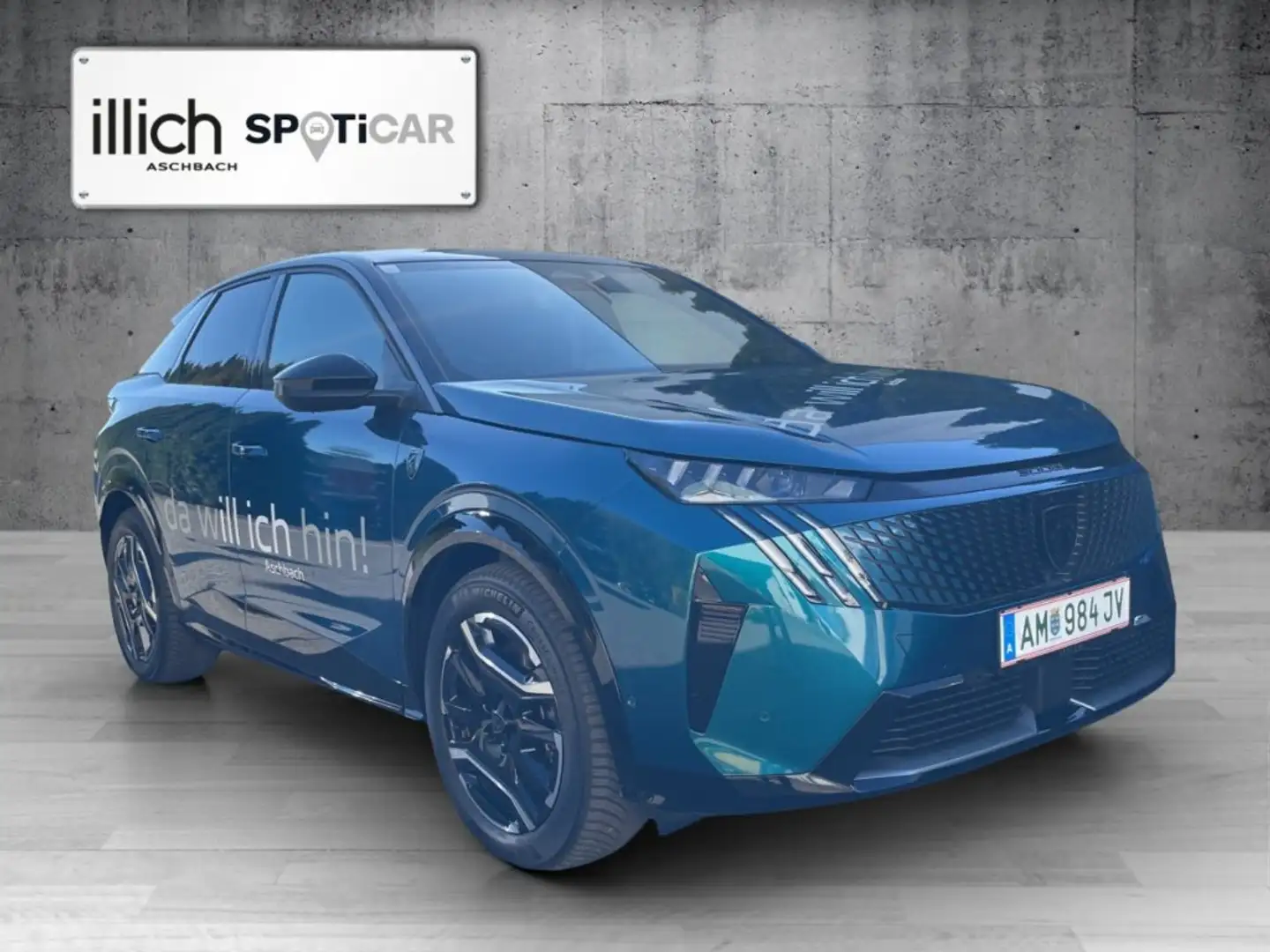 Peugeot 3008 E-3008 GT Elektromotor 210 - Batterie 73 kWh Blau - 1