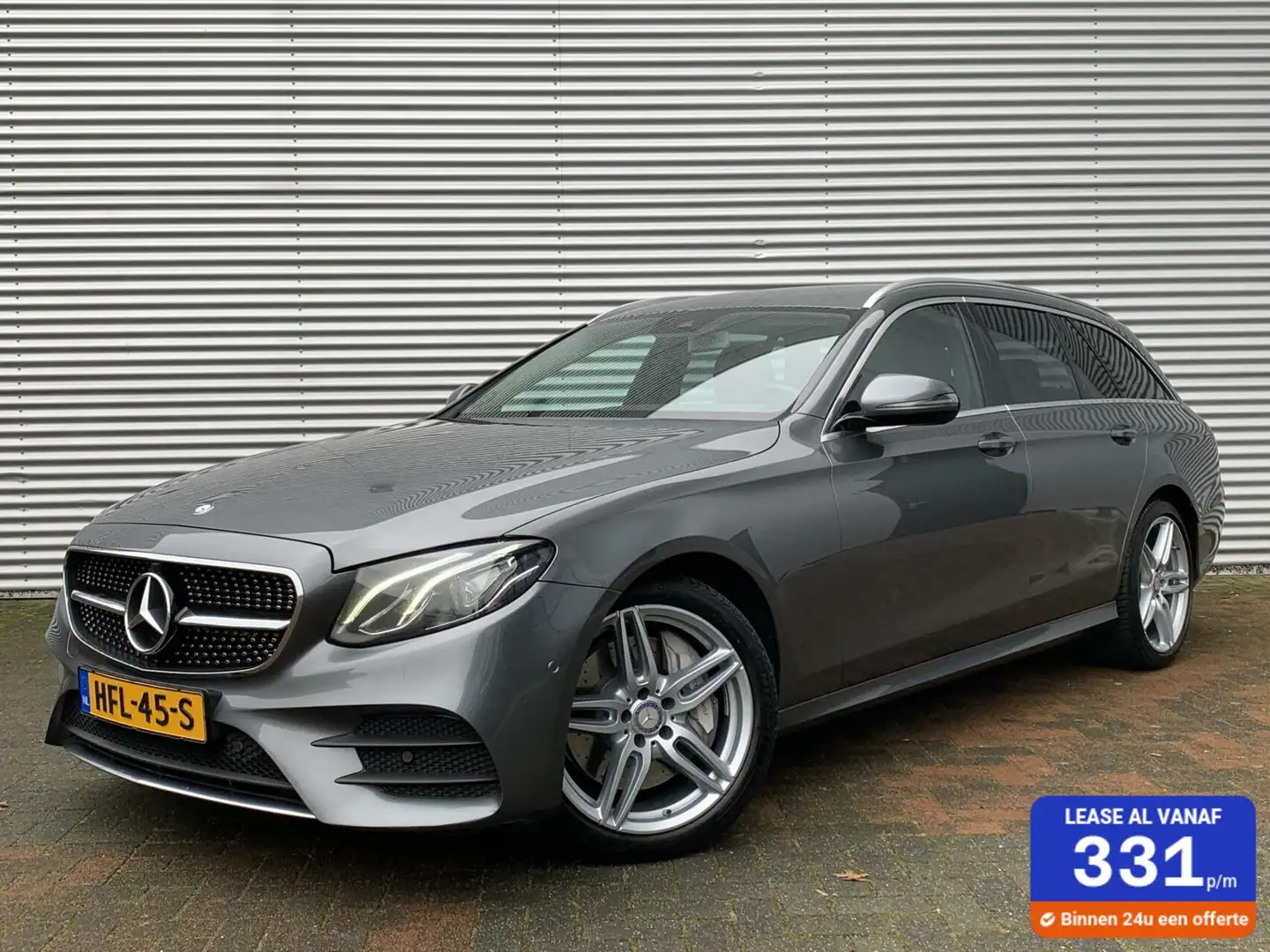 Mercedes-Benz E 400 Estate E400 4MATIC AMG LED CAMERA CARPLAY 2017 EER Grijs - 1