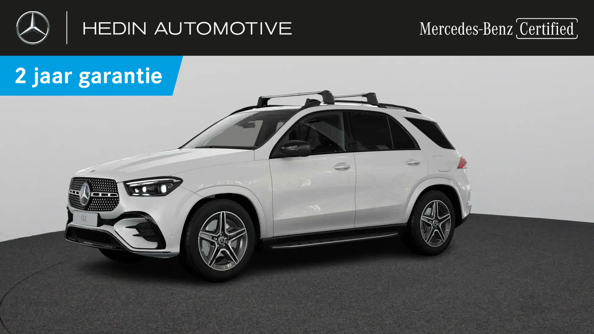 Mercedes-Benz GLE 400 E 4Matic AMG Line | Panoramisch Dak | Luchtvering Wit - 1