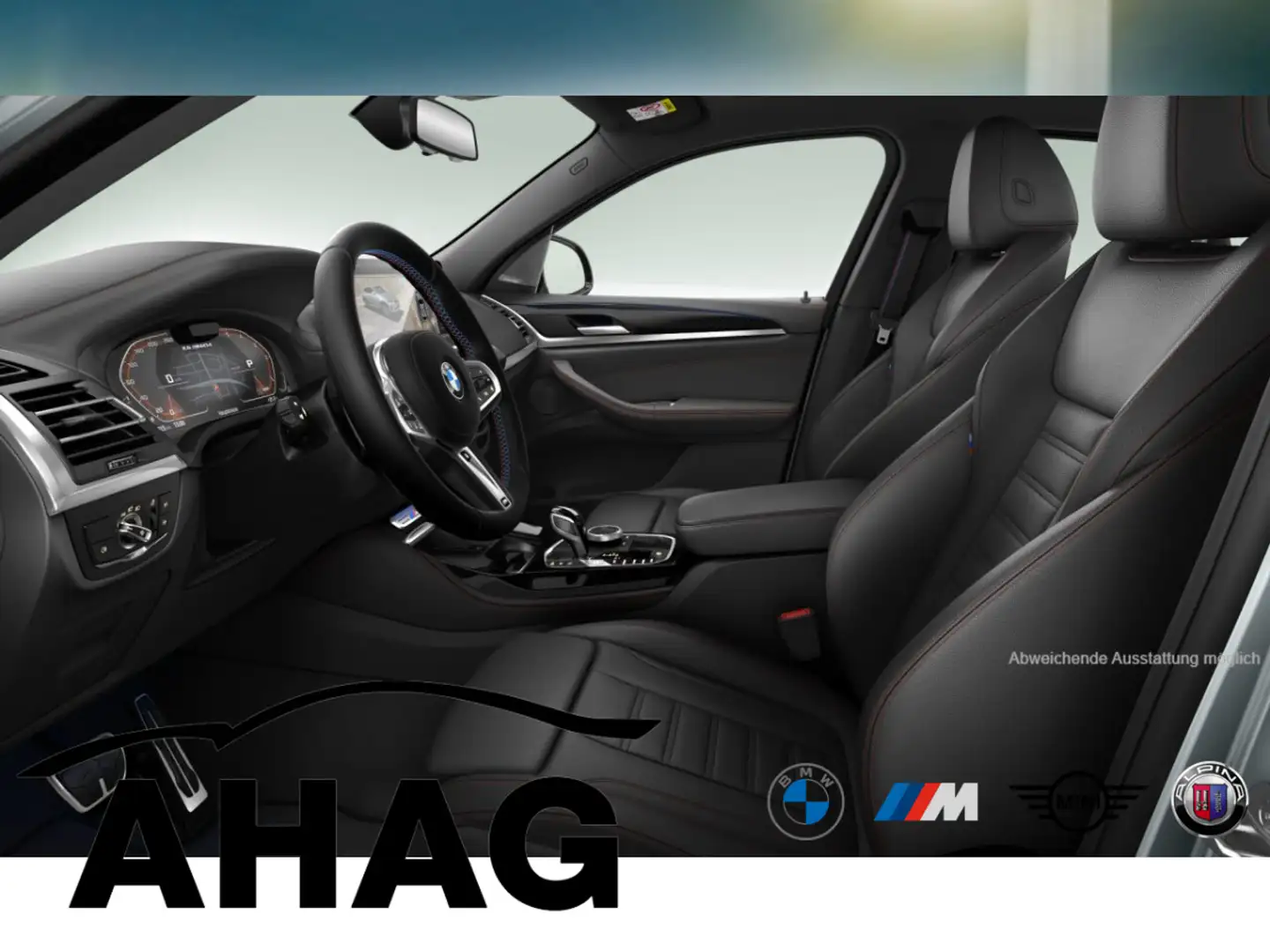 BMW X4 M40d AT Innovationsp. Sport Aut. Panorama AHK Grau - 1
