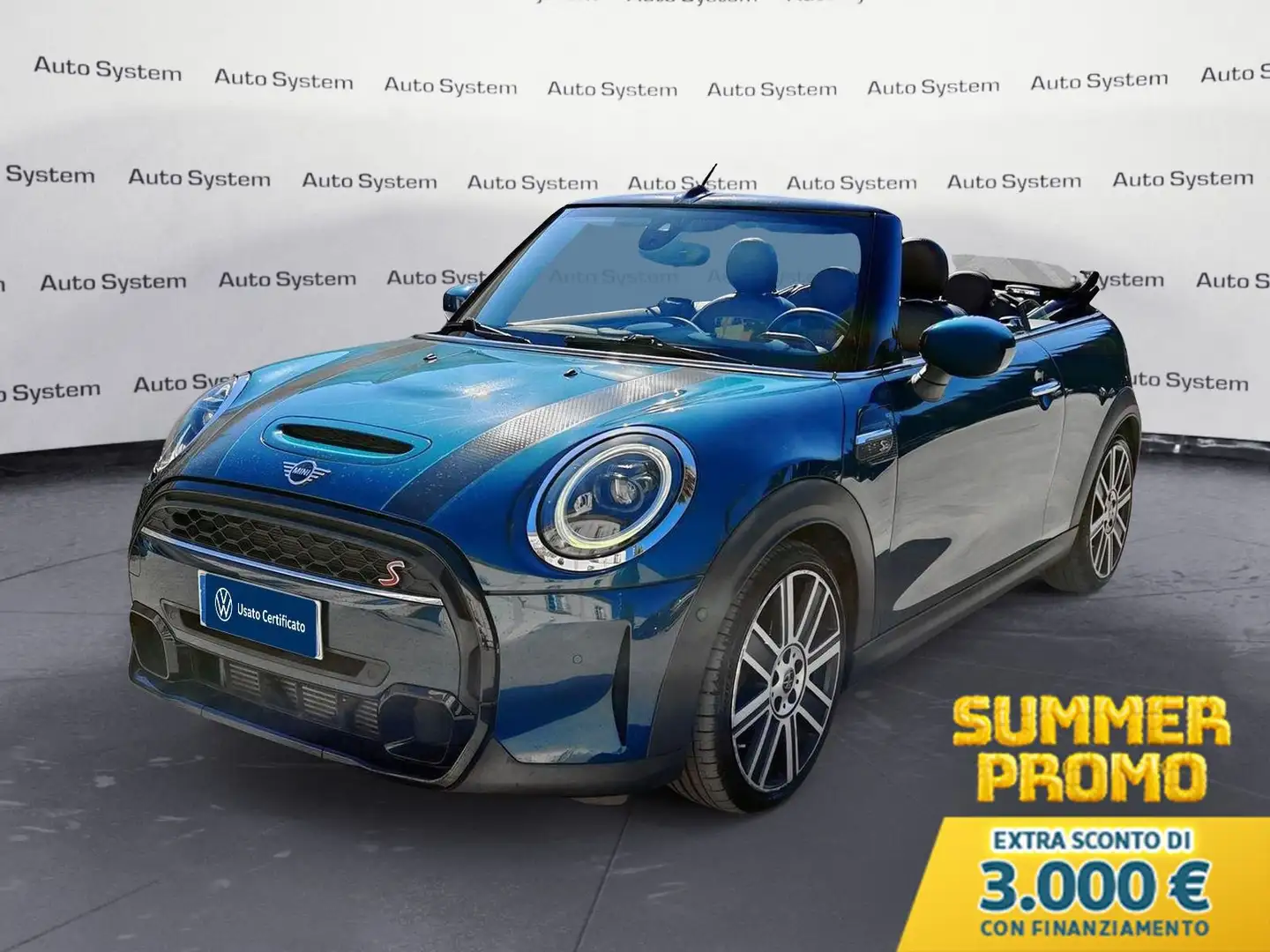 MINI Cooper Cabrio Mini 2.0 Cooper S Sidewalk Edition Cabrio Niebieski - 1