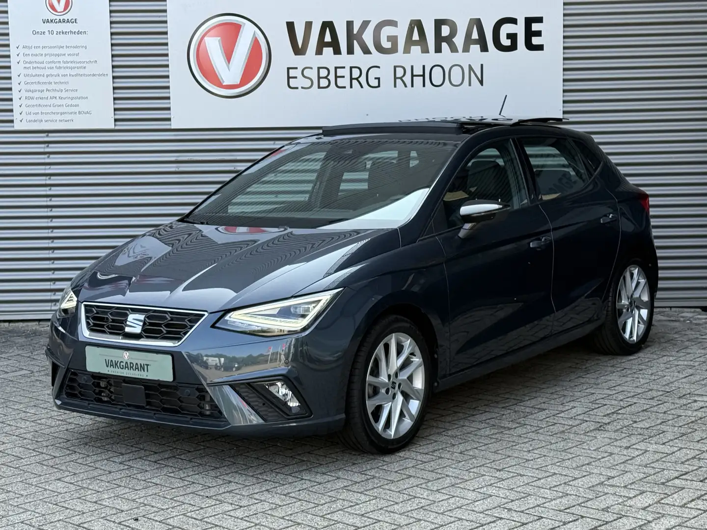 SEAT Ibiza 1.0 TSI FR DSG BEATS,SCHUIFDAK Gris - 1