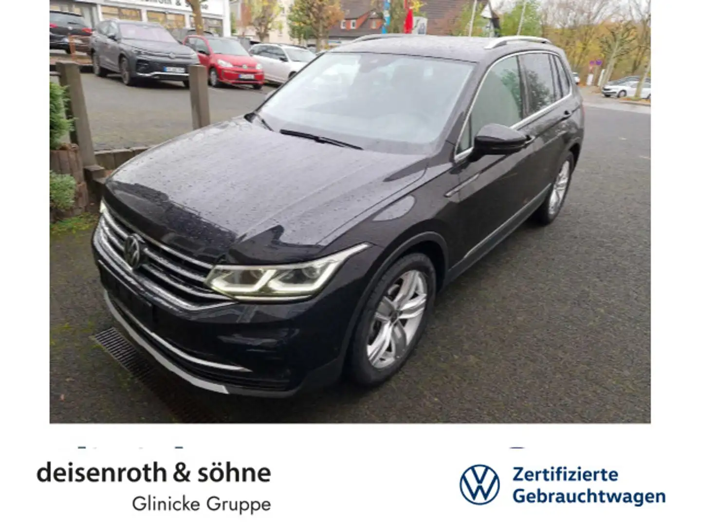 Volkswagen Tiguan Elegance 1.5 TSI DSG AHK/Nav/Kam/19"/ACC Noir - 1