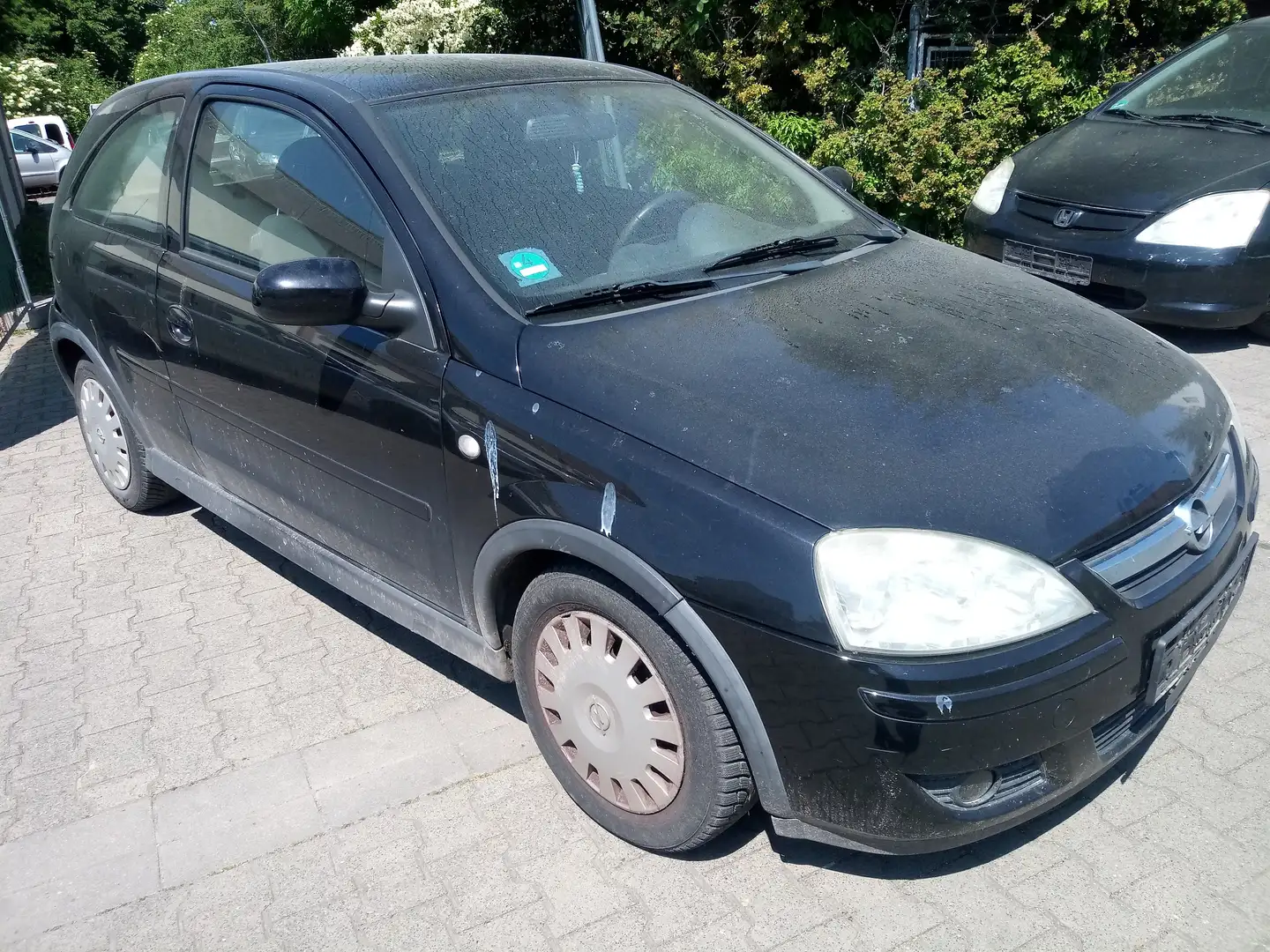 Opel Corsa 1.2 16V HU & AU Neu! Schwarz - 2