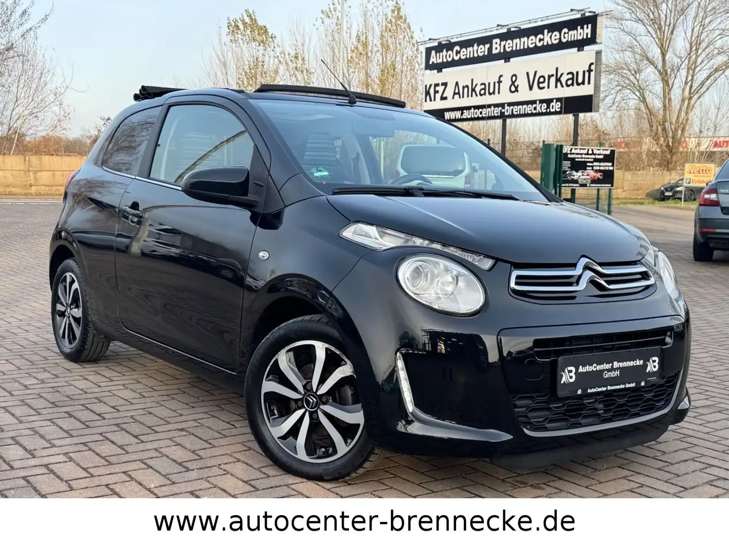 Citroen C1 Airscape Shine*Tempomat*Shzg*Faltdach* Schwarz - 1