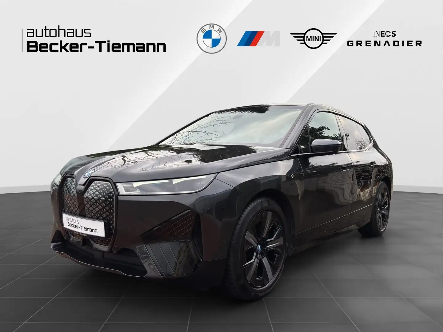 BMW iX xDrive40 Sportpaket | AHK | Laser | SkyLounge | 36 Grau - 1