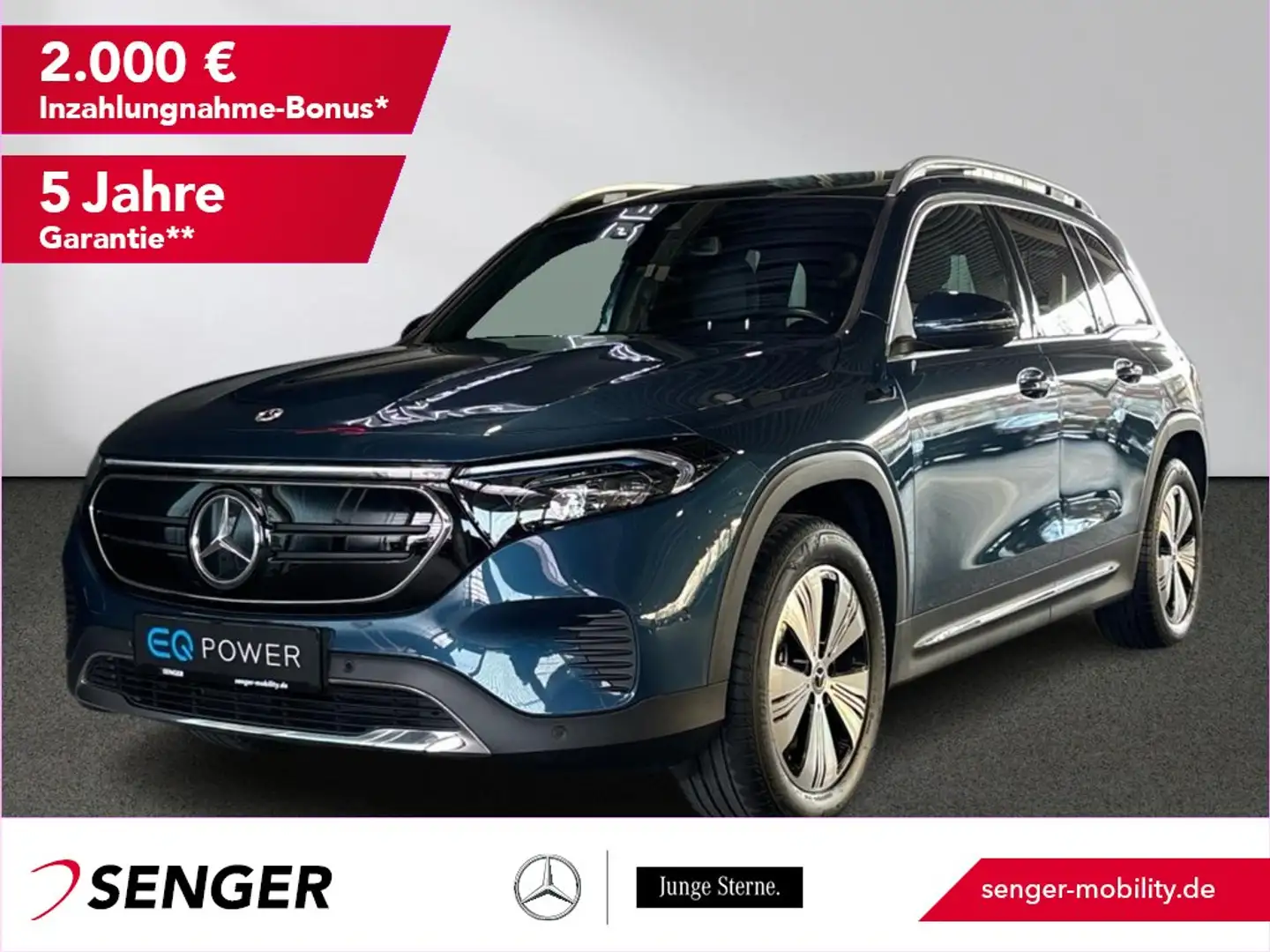 Mercedes-Benz EQB 250 Progressive Rückfahrkamera Panorama LED Синій - 1