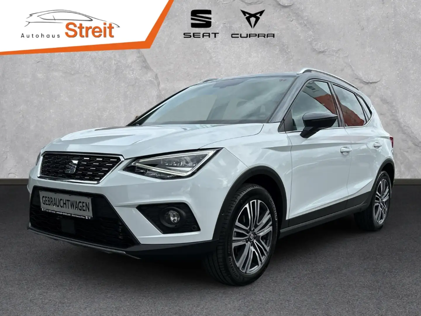 SEAT Arona XCELLENCE 1.0 TSI 81 KW (110 PS) 6-GANG AHK-abnehm Blanc - 1