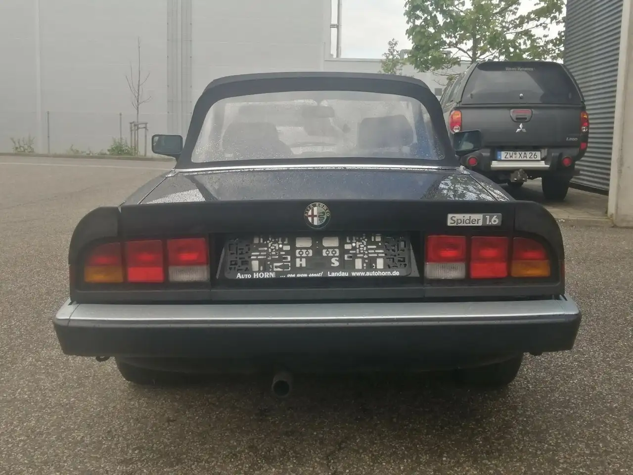 Alfa Romeo Spider 1.6 H Kennzeichen, foto 11