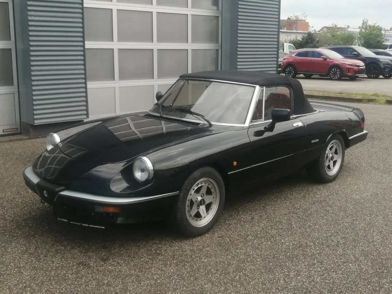 Alfa Romeo Spider 1.6 H Kennzeichen, foto 1