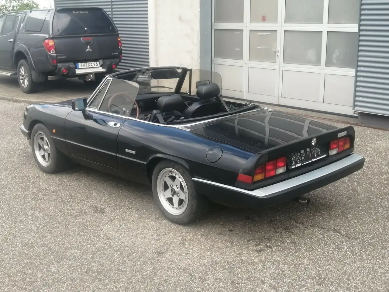 Alfa Romeo Spider 1.6 H Kennzeichen, foto 7