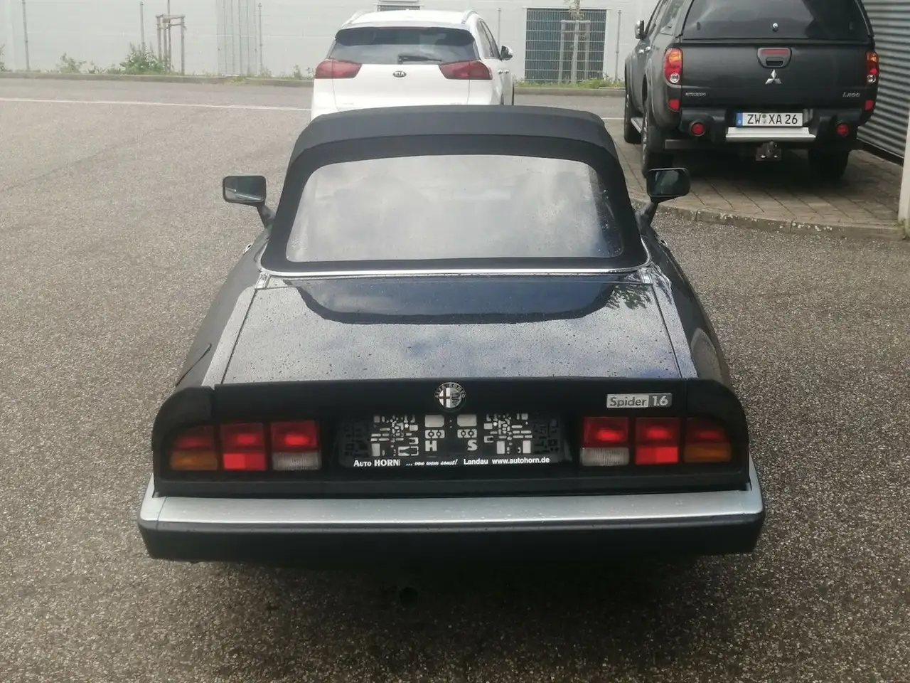 Alfa Romeo Spider 1.6 H Kennzeichen, foto 10