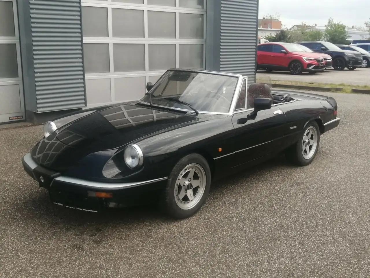 Alfa Romeo Spider 1.6 H Kennzeichen, foto 8