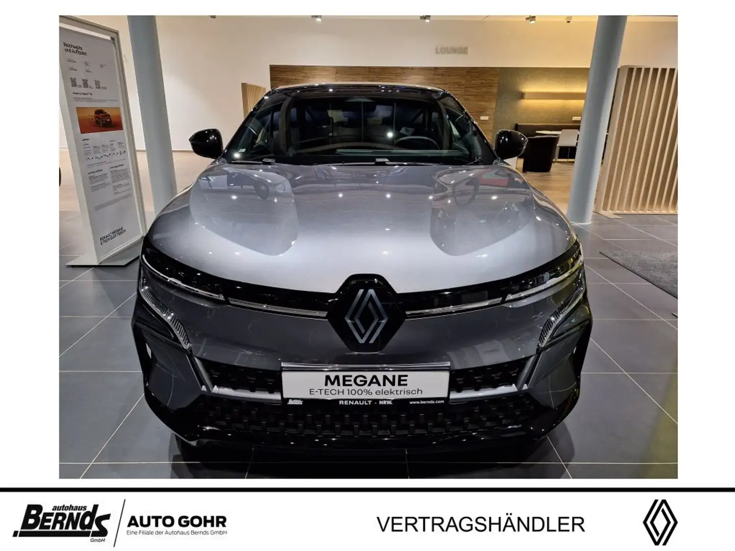 Renault Megane E-Tech 220 Comfort Range Techno KLIMAAUTO NAVI Gri - 2